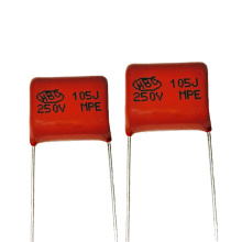 capacitor cl21 225j equivalent 225k  105j 250v metallized polypropylene film capacitor